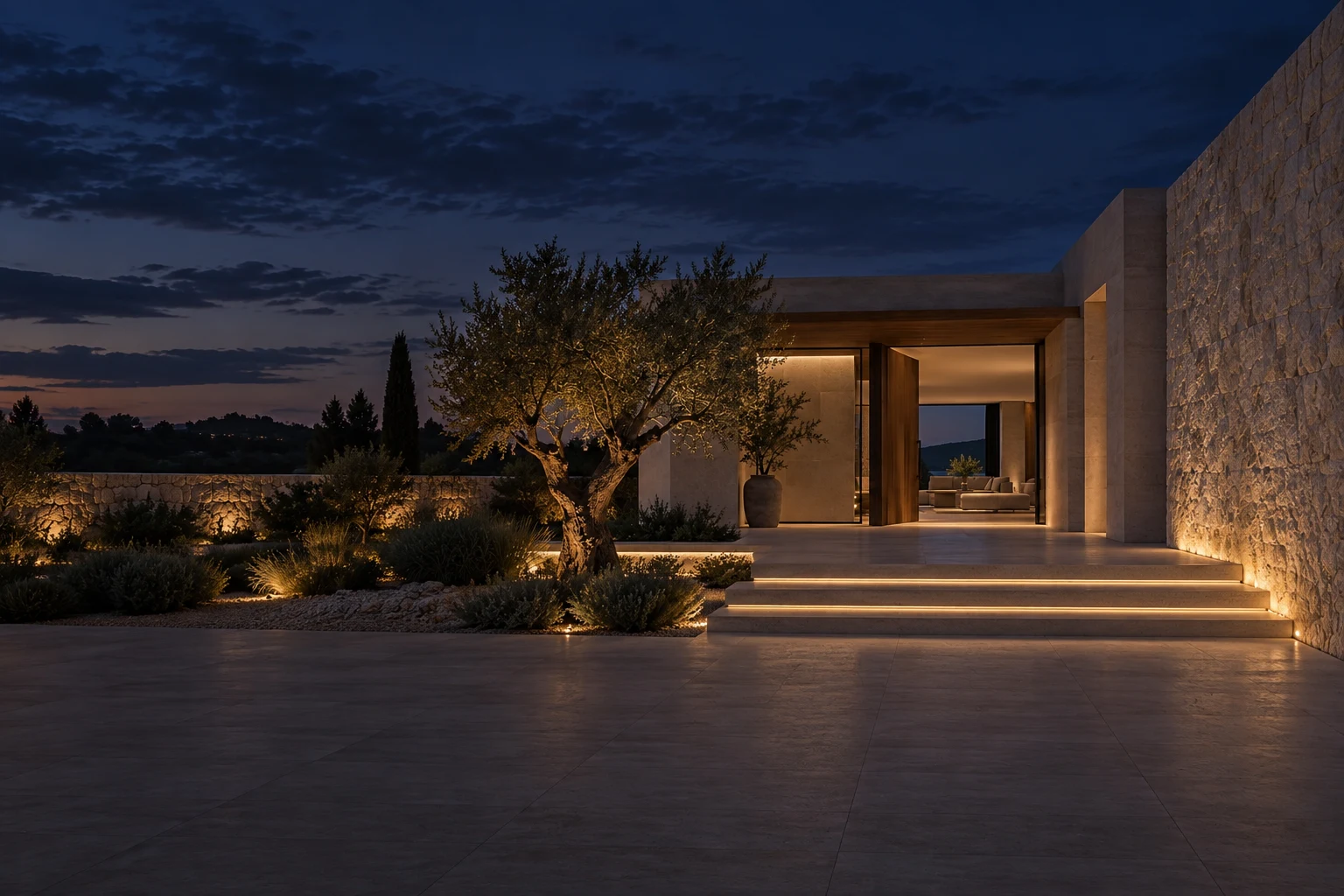 Illustrative residential lighting concept