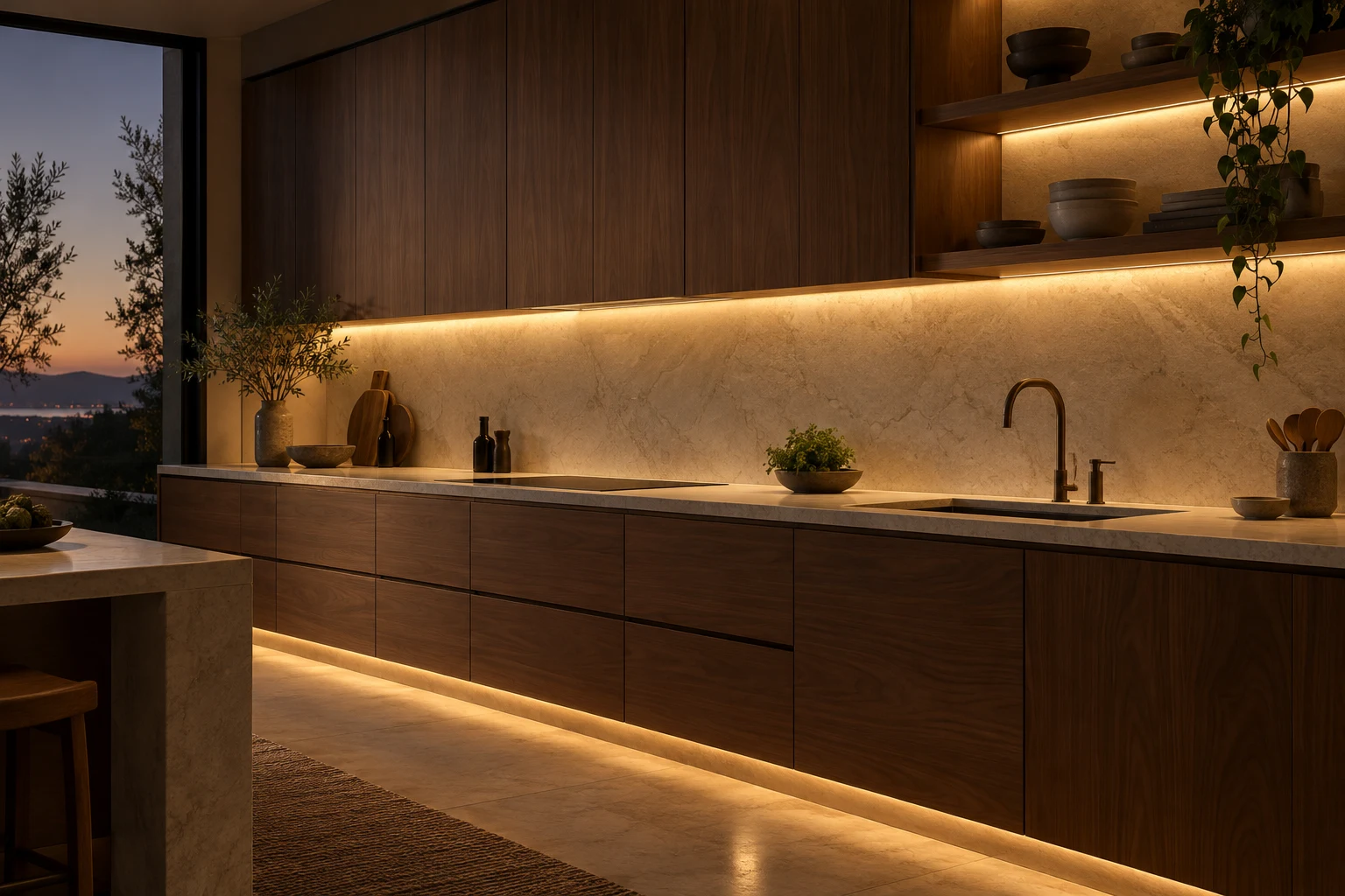Illustrative residential lighting concept