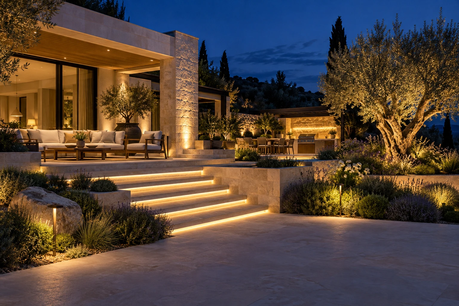 Illustrative residential lighting concept